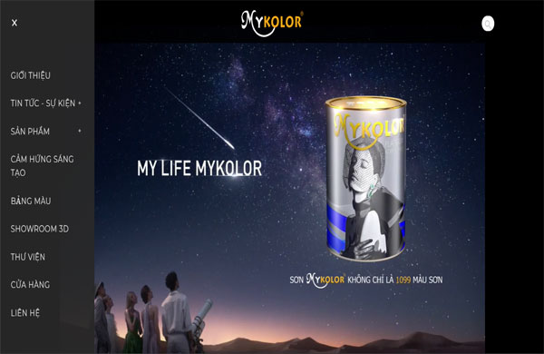 template thiết kế website bán sơn chuyên nghiệp